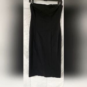 EXPRESS black strapless dress